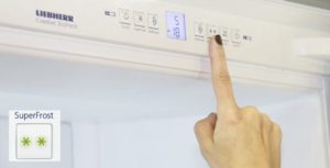 Freezer compartment with No Frost system